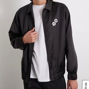 PacSun Roll the Dice Embroidered Jacket MED NWT